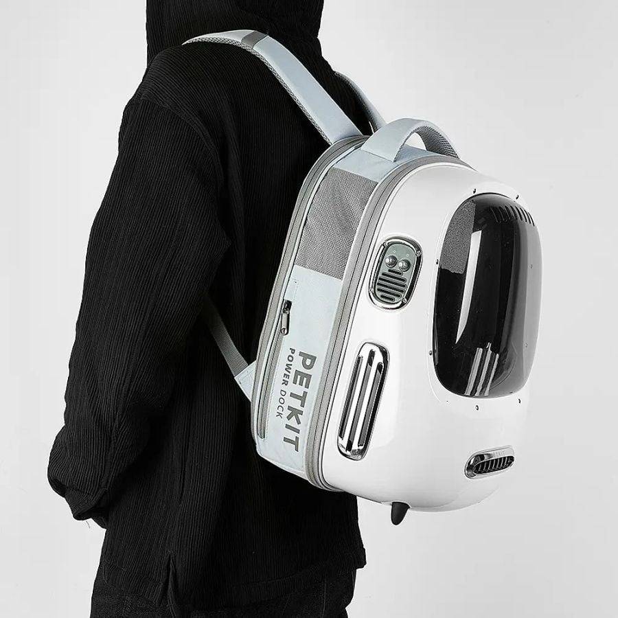 Breezy2 Cat Carrier White