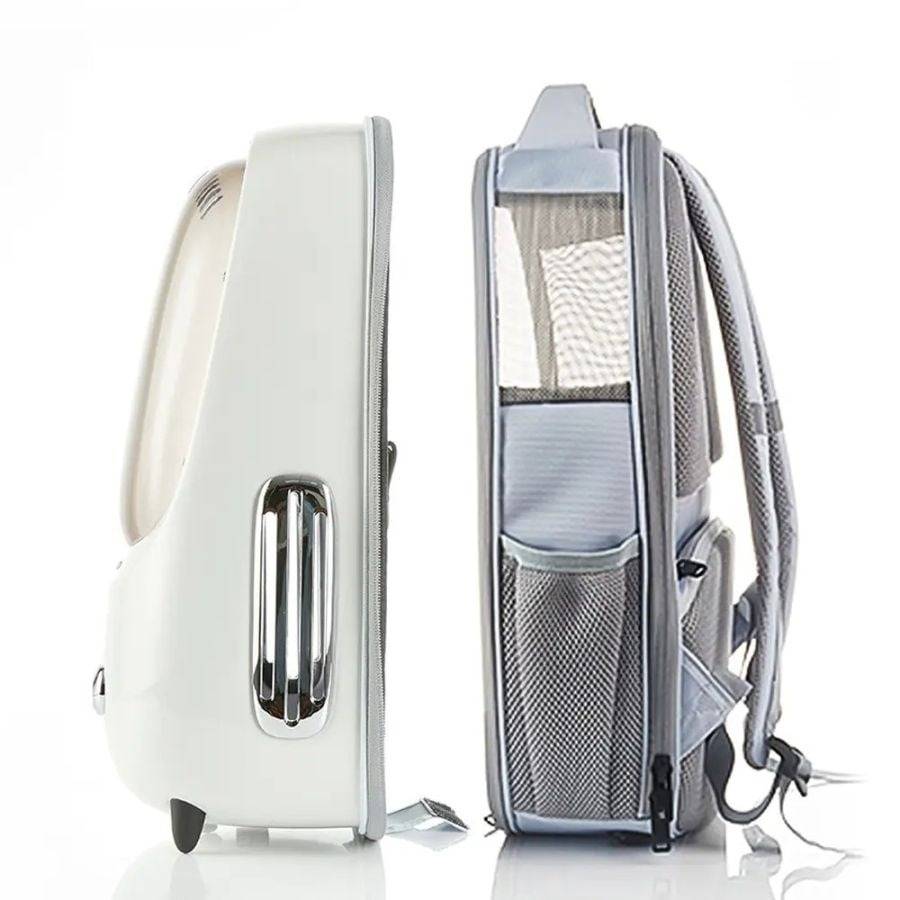 Breezy2 Cat Carrier White