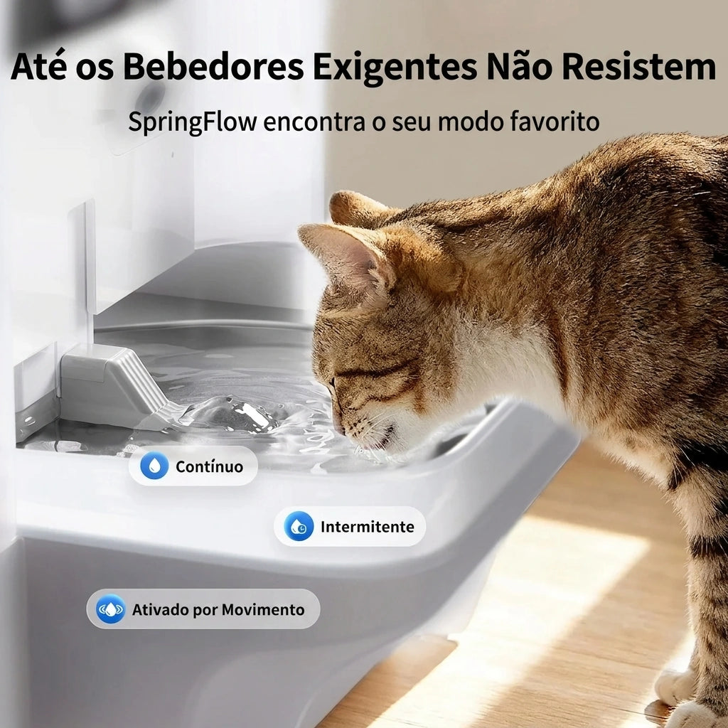 Fonte de água EverSweet Ultra with Camera Pet Water Fountain